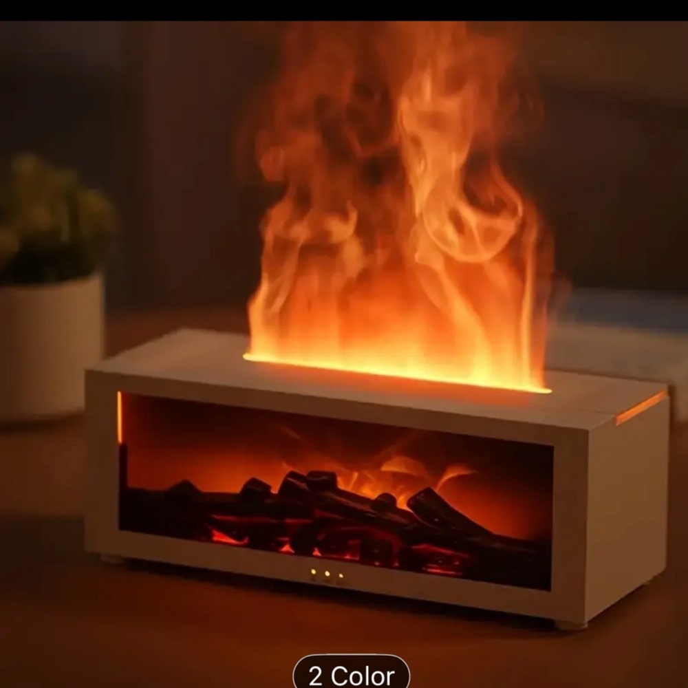 LED Flame Effect Fireplace Heater